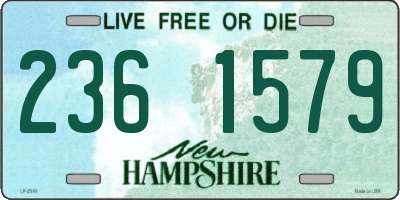 NH license plate 2361579