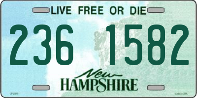 NH license plate 2361582