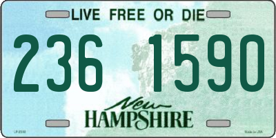 NH license plate 2361590