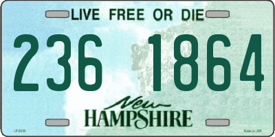 NH license plate 2361864