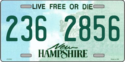 NH license plate 2362856