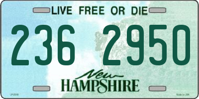 NH license plate 2362950