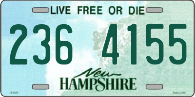 NH license plate 2364155