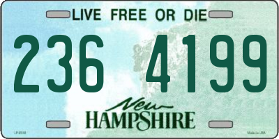 NH license plate 2364199