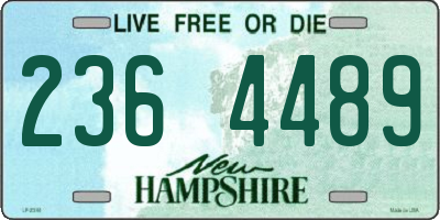 NH license plate 2364489