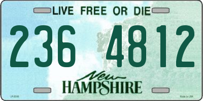 NH license plate 2364812