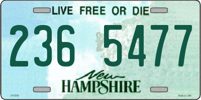 NH license plate 2365477