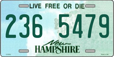 NH license plate 2365479