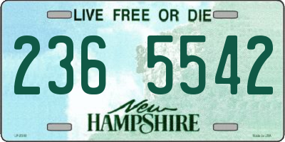 NH license plate 2365542
