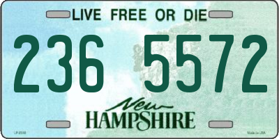 NH license plate 2365572