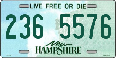 NH license plate 2365576