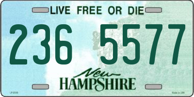 NH license plate 2365577