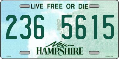 NH license plate 2365615
