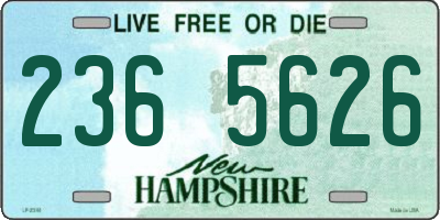 NH license plate 2365626