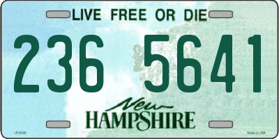 NH license plate 2365641