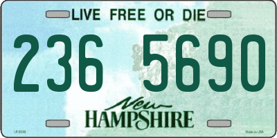 NH license plate 2365690