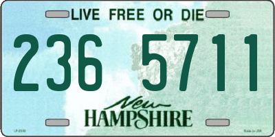 NH license plate 2365711