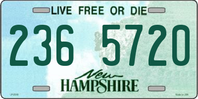NH license plate 2365720