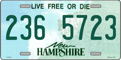 NH license plate 2365723