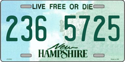 NH license plate 2365725