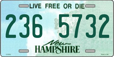 NH license plate 2365732
