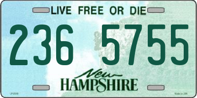 NH license plate 2365755