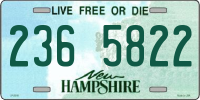 NH license plate 2365822