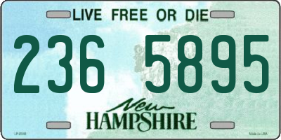 NH license plate 2365895
