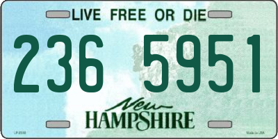 NH license plate 2365951
