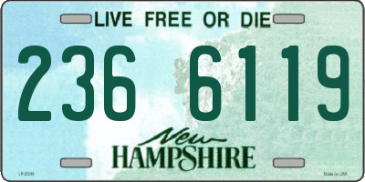 NH license plate 2366119