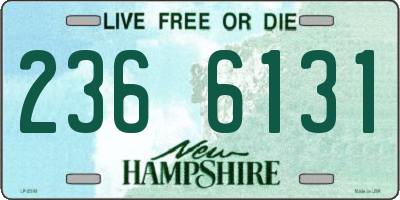 NH license plate 2366131