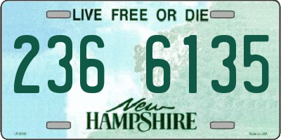 NH license plate 2366135