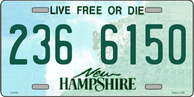 NH license plate 2366150