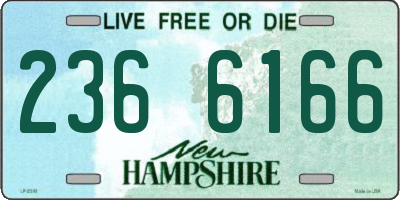NH license plate 2366166