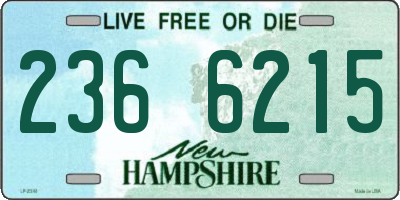 NH license plate 2366215