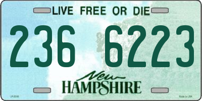 NH license plate 2366223