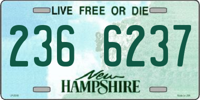 NH license plate 2366237