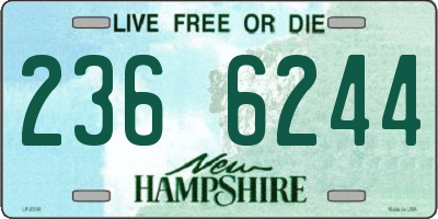 NH license plate 2366244