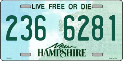 NH license plate 2366281