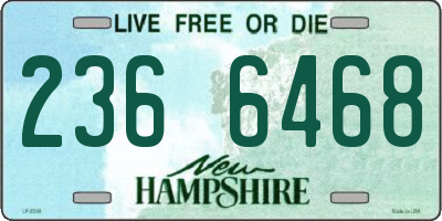 NH license plate 2366468