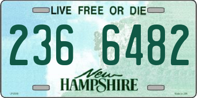 NH license plate 2366482