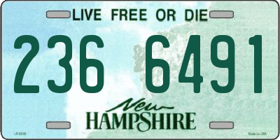 NH license plate 2366491