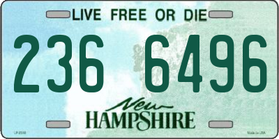 NH license plate 2366496
