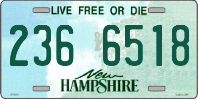 NH license plate 2366518