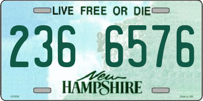 NH license plate 2366576