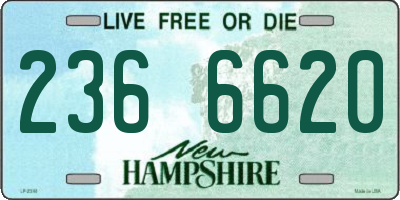 NH license plate 2366620
