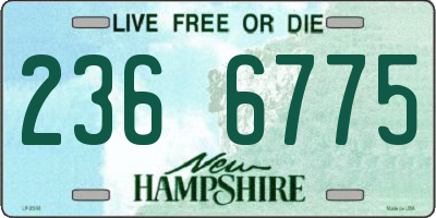 NH license plate 2366775