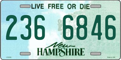 NH license plate 2366846