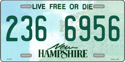 NH license plate 2366956