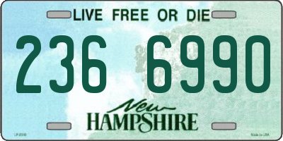 NH license plate 2366990
